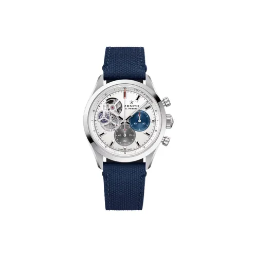 Zenith Автоматический Механический Механизм Мужские Часы 39,5 мм Белый