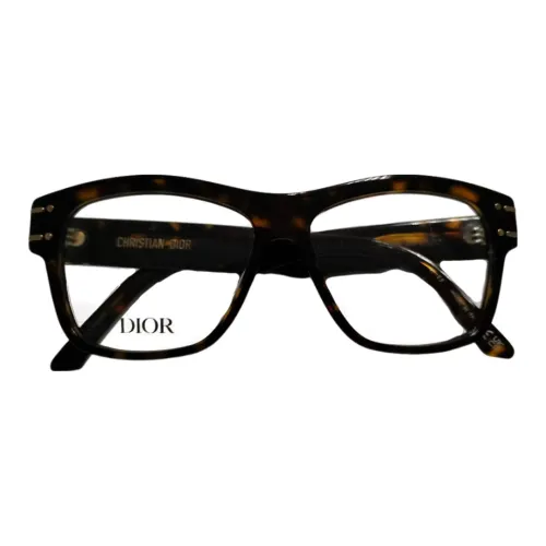 DIOR Ацетат Нерегулярная форма Оправа для очков Унисекс Черепаховый