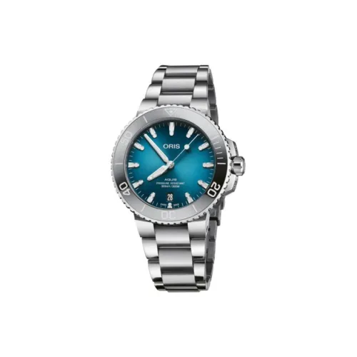 Oris Автоматический Механический Механизм Мужские Часы 39,5 мм Синий