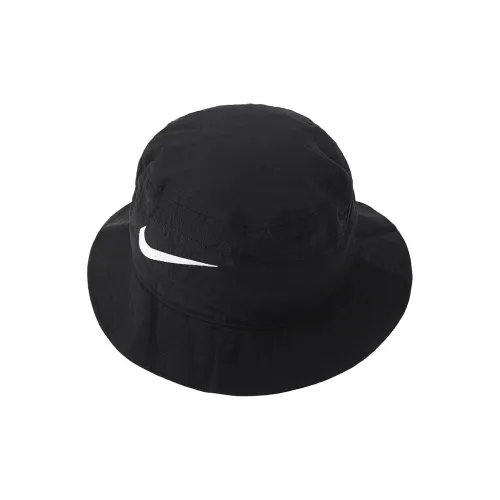 Nike Синтетическое волокно Bucket Hats Unisex Черный