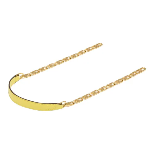 Delvau Коробка Голень Телячья кожа Сумка Ремень Женские Мороженое Желтый