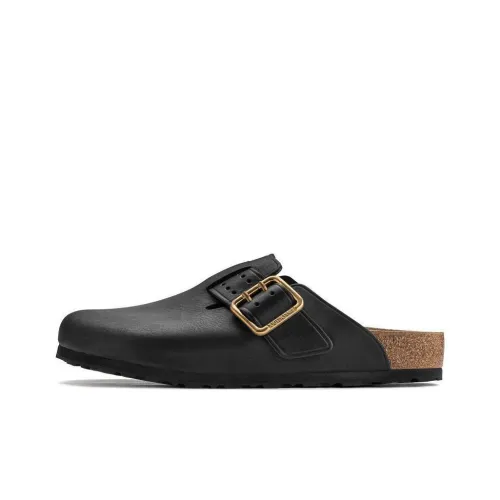 Birkenstock Домашние тапочки Мужской Черный Узкая версия