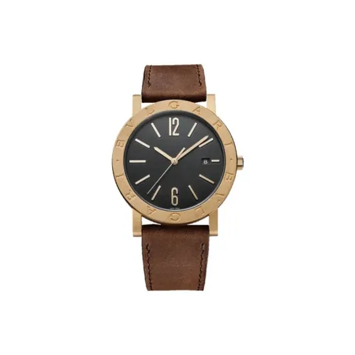 BVLGARI Автоматический Механический Механизм Мужские Часы 41 мм Черный