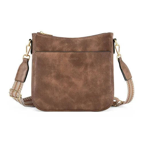 MashaLanti Полиуретан ПУ (полиуретан) Сумка через плечо Стандартная Мужская Кофейная Черная Коричневая