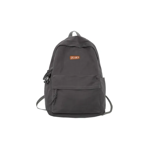 LOUIS ROYALN Холст Рюкзак Унисекс Темно-серый Светло-синий Черный Фиолетовый Белый