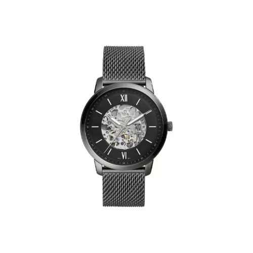 FOSSIL Автоматический Механический Механизм Мужские Часы 44 мм Черный