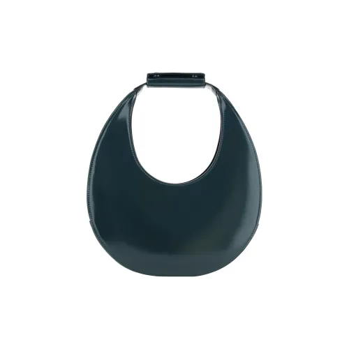 Staud Сумка из коровьей кожи в форме полумесяца сумка через плечо женская зеленая