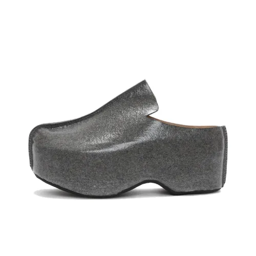 JW Anderson Домашние тапочки, серый, мужской