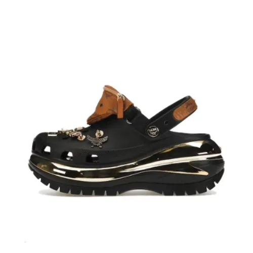 Crocs Mega Crush Sabo Унисекс Черный