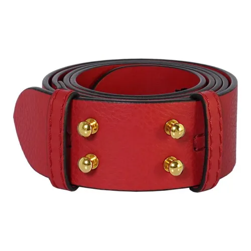 Burberry Телячья кожа Сумка Ремень Женские Темно-красный