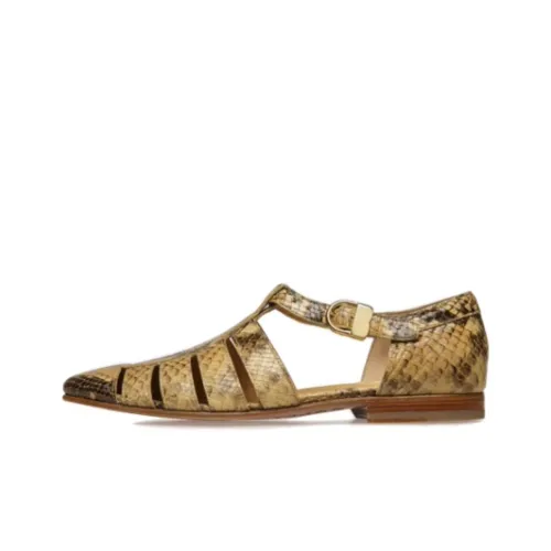 BALLY Римские сандалии Желтые Мужские