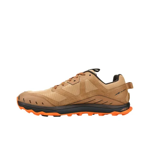Altra Lone Peak 6 Беговые кроссовки Низкий верх Коричневый Мужской