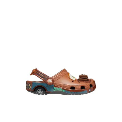 Crocs Classic Clog Обувь для малышей Низкий топ Темно-коричневый Детский