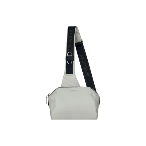 GIVENCHY Antigona Сумка через плечо из ткани стандартная мужская средне-серого цвета