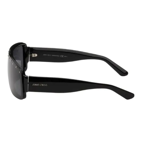 Jimmy Choo Нерегулярная форма Солнцезащитные очки Женские Черный
