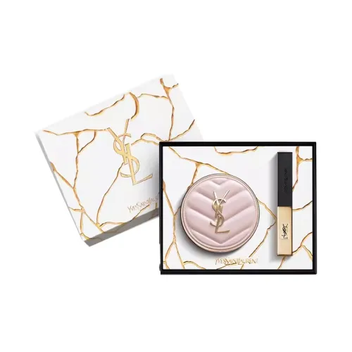 SAINT LAURENT Зимняя ограниченная серия Косметичка Easy to Blend Correcting Тон кожи Два предмета Набор Подарок для девушки Birthday Gift