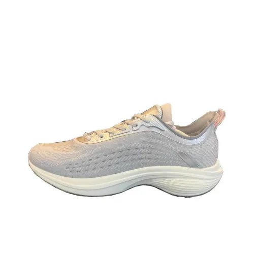 Erke Strange Bullet 3,0 Амортизация Устойчивый к истиранию Дышащий Легкий Низкий Топ Беговые кроссовки Мужской Белый