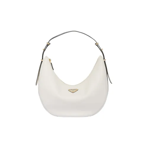 PRADA Кожа Портативная Сумка на Одно Плечо Стандартная Женская Белая