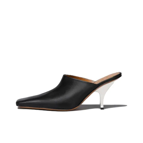 MARNI Домашние тапочки Женские Черные