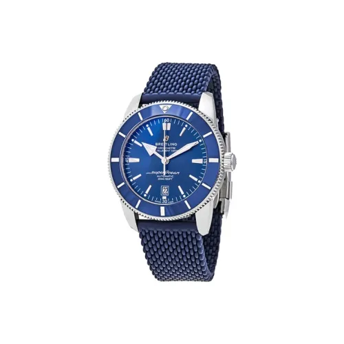 BREITLING Автоматический Механический Часы Мужские 46mm*15mm Синий