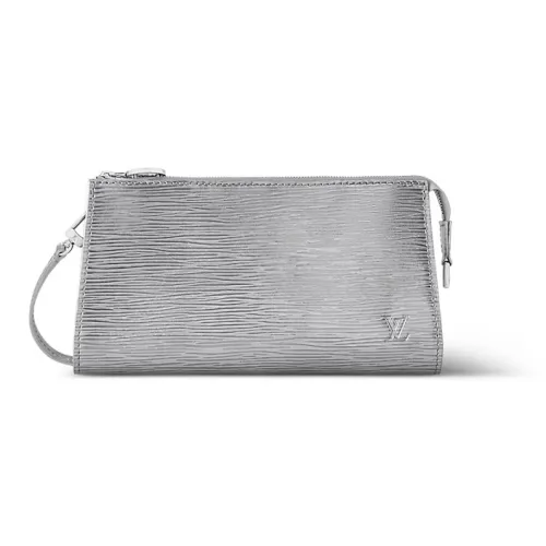 LOUIS VUITTON Кожа Сумка Сумка через плечо Женская Серебряная