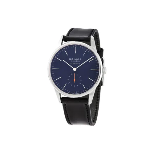 NOMOS Автоматический Механический Механизм Мужские Часы 38мм*8,7мм Синий