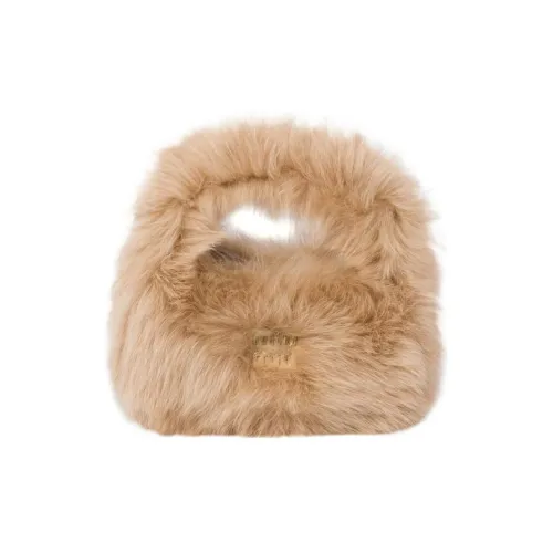 MIU MIU Wander Series Овчина Сумка через плечо Сумка Женская Карамельно-коричневый