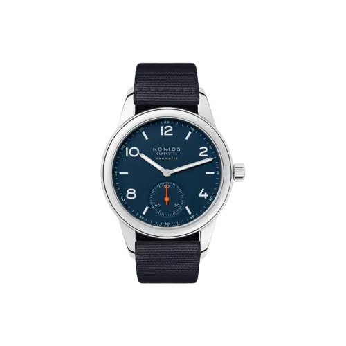 NOMOS Автоматический Механический Механизм Мужские Часы 37мм*9,3мм Синий