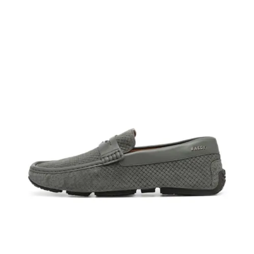BALLY Лоферы Серые Мужские