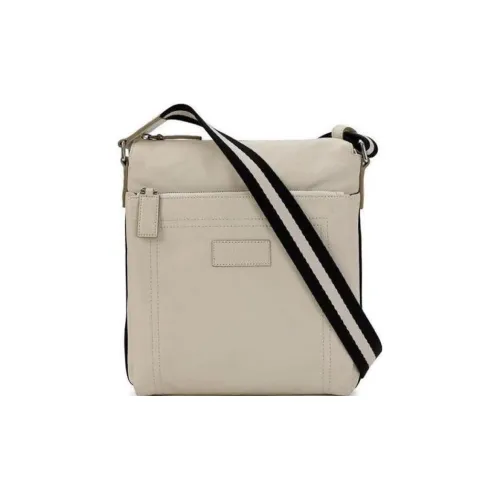 BALLY Сумка через плечо из натуральной кожи мужская белая