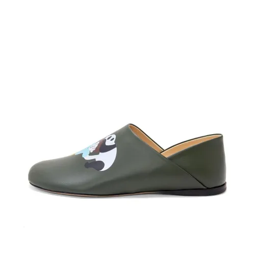 LOEWE Toy Женские повседневные туфли Зеленый Женские