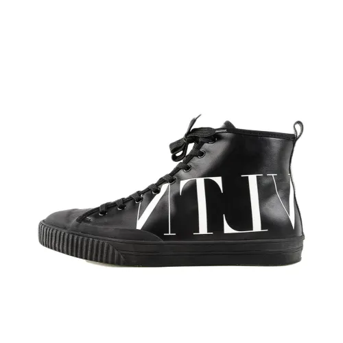 Valentino VLTN High Топ Стильные Скейтбординги Мужской Черный