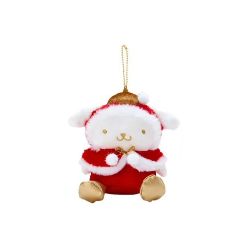 Sanrio Pompompurin Christmas Collection Талисман Кукла Плюшевая Подвеска Высота 16 см