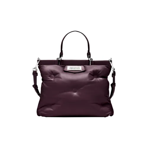 Maison Margiela Glam Slam Кожа Сумка через плечо Сумка Маленькая Женская Сливовый