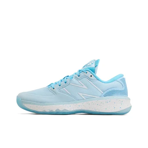 New Balance совместный бренд Hesi Low Топ Баскетбольные кроссовки Unisex Light Синий