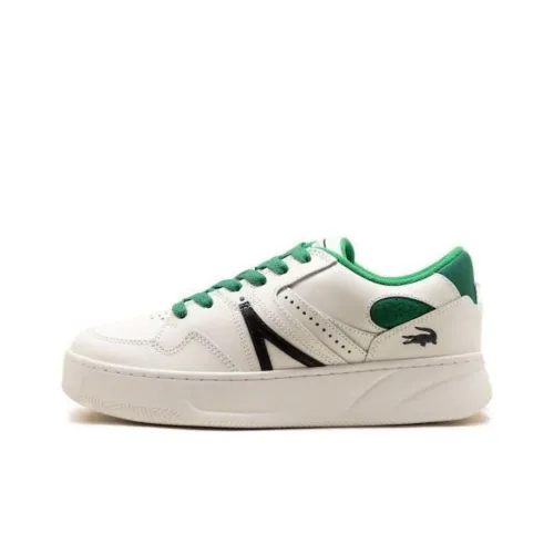 LACOSTE Collaboration Low Топ Скейтборд Кроссовки Мужские Белый Черный Зеленый