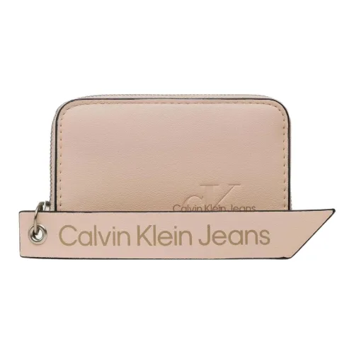 CALVIN KLEIN Полиуретан Кошелек Женские Розовый