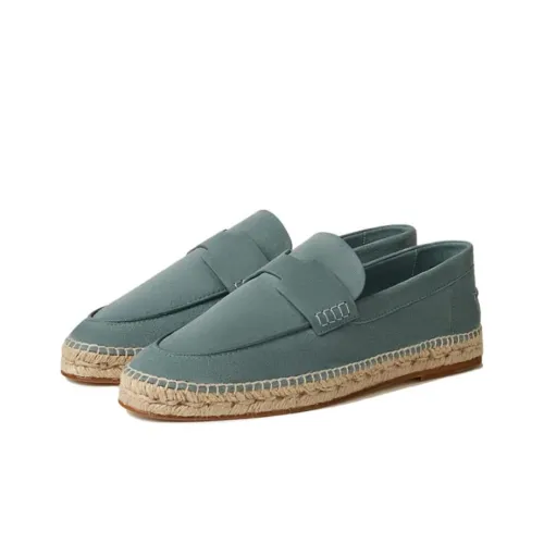 HERMES Trip Эспадрильи Мужские Зеленые