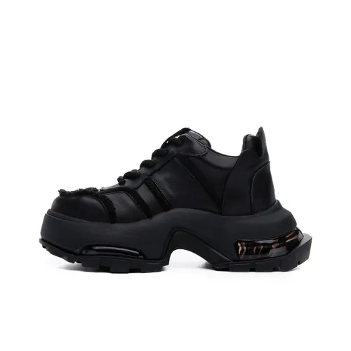 HR Черный Rule Толстоподошвенные кроссовки Женские Черный