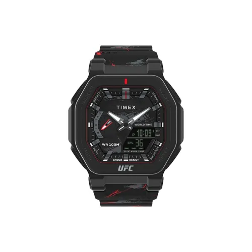 TIMEX Кварцевый механизм Мужские часы 45mm*15mm Черный