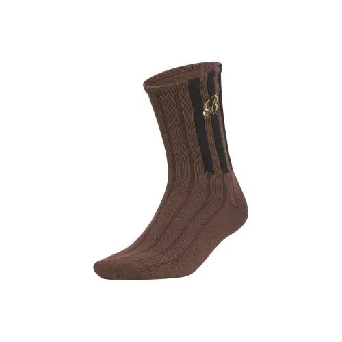 Adidas BLONDEY A.B Скейтбординг Носки Высокие носки Унисекс 1 упаковка Коричневый