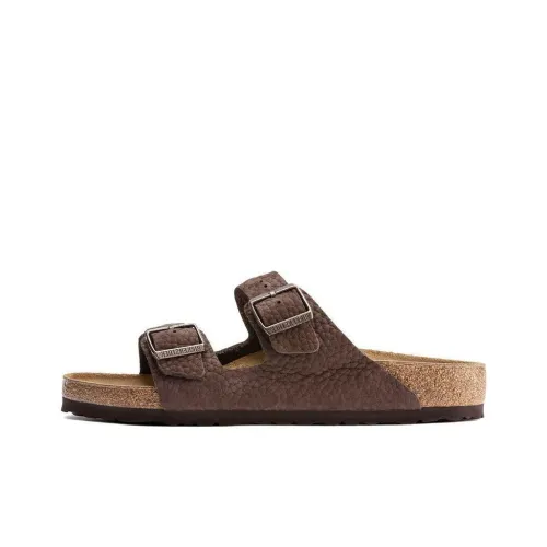 Birkenstock Arizona Series Слипоны Темно-коричневый Мужской
