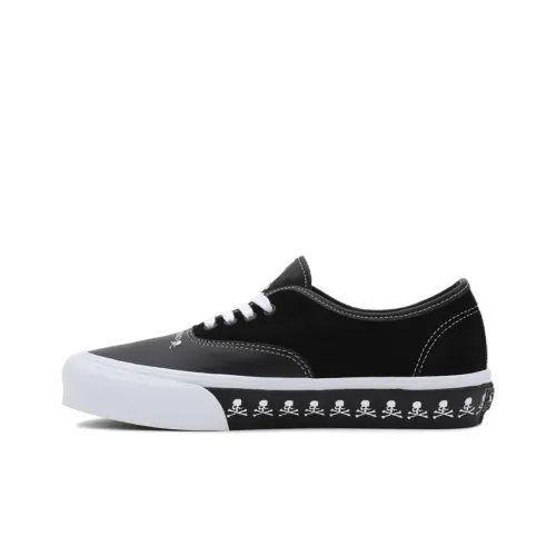 MASTERMIND WORLD x Vans Аутентичные Устойчивые к истиранию Дышащие Низкие Кроссовки для скейтбординга Унисекс Черные