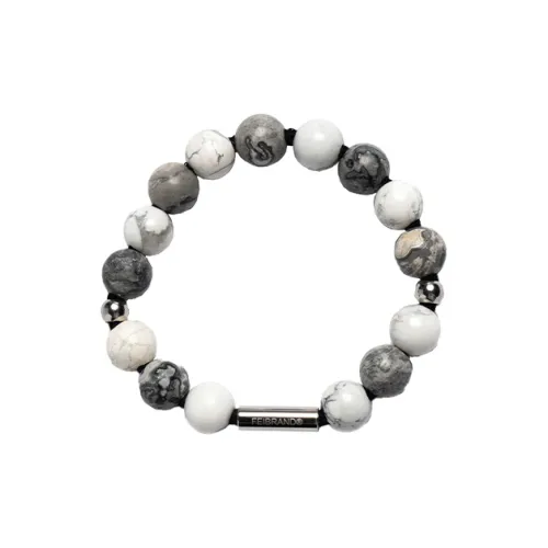 FEIBRAND Телячья кожа Нержавеющая сталь Бирюзовый Камень с картой Наручные повязки Унисекс