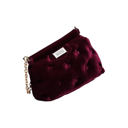 Maison Margiela Glam Slam Бархат Клатч Сумка на одно плечо Маленькая Женская Мерло