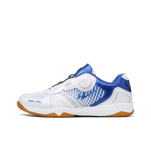 Binary Амортизация Устойчивость к истиранию Дышащий Низ Отказ от пота Низкий Топ Кроссовки для тренировок Унисекс Белый Синий