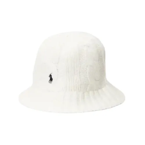 Polo Ralph Lauren Нейлон Шляпы ведра Женские Белые