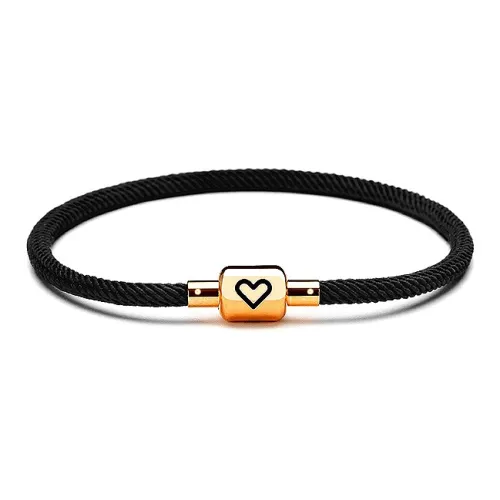 SUSOOK Ткани вязаные Красный шнурок Браслет Унисекс Красный Черный Золото