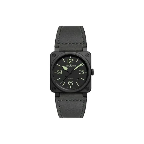 Bell & Ross Автоматический Механический Часы для Мужчин 42 мм Черные