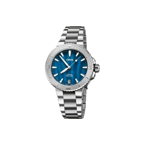 Oris Автоматический Механический Механизм Мужские Часы 36,5 мм Синий